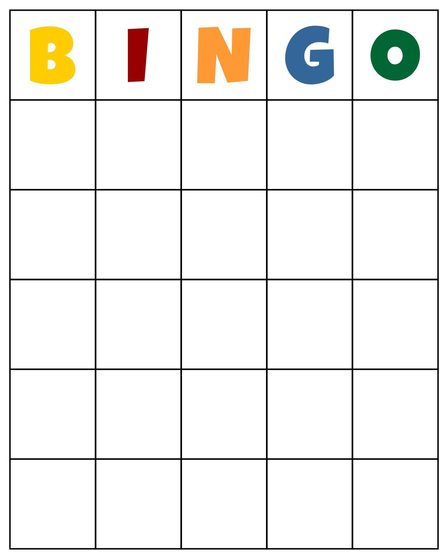 10 Best Custom Bingo Card Printable Template - Printablee With Regard To Bingo Card Template Word
