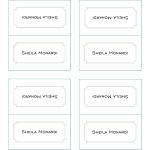 17+ Place Card Template Word 6 Per Sheet - Template Invitations intended for Place Card Template 6 Per Sheet