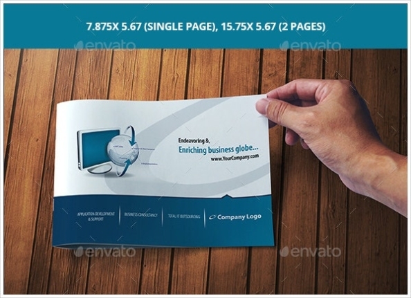 18+ One Page Brochure Templates - Ai, Psd, Google Docs, Apple Pages In Single Page Brochure Templates Psd
