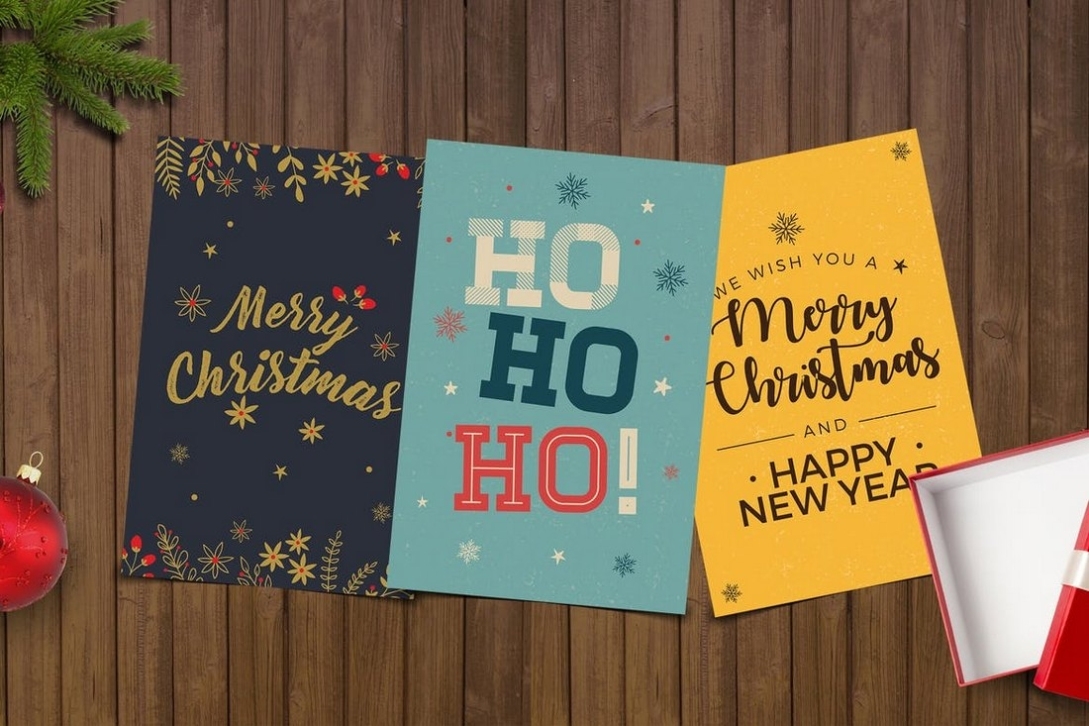 20+ Best Christmas Card Templates For Photoshop | Design Shack In Free Christmas Card Templates For Photoshop