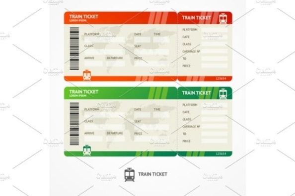 21+ Best Travel Ticket Templates - Ai, Indesign, Psd, Publisher, Ms In Blank Train Ticket Template