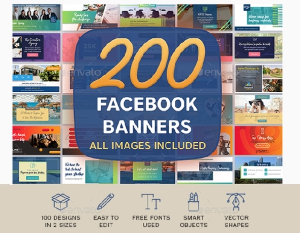 29+ Best Facebook Banner Templates | Free Psd, Ai, Word, Indesign With Photoshop Facebook Banner Template