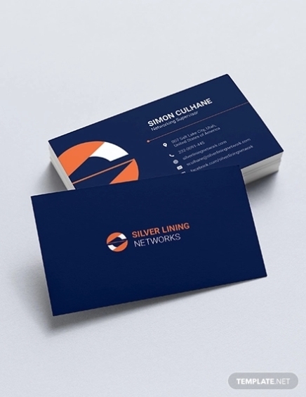 29+ Elegant Business Card Templates - Pages, Ai, Word | Examples For Pages Business Card Template
