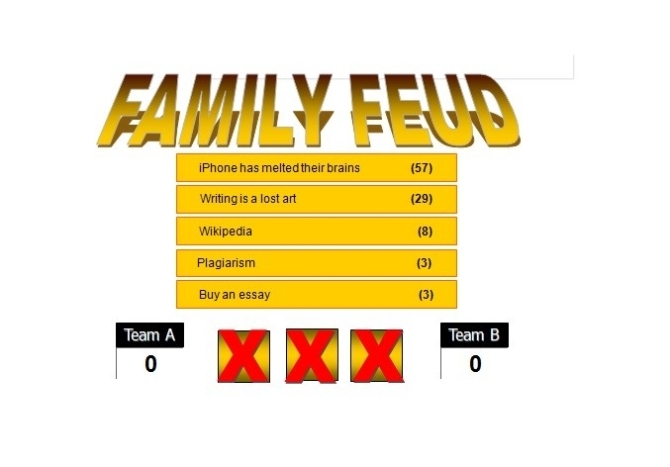 31 Great Family Feud Templates (Powerpoint, Pdf & Word) ᐅ Templatelab Intended For Family Feud Powerpoint Template Free Download