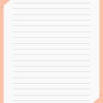 4 Best Free Printable Lined Writing Paper Kids - Printablee with regard to Blank Letter Writing Template For Kids