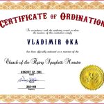4 Church Ordination Certificates Templates 69541 | Fabtemplatez inside Certificate Of Ordination Template
