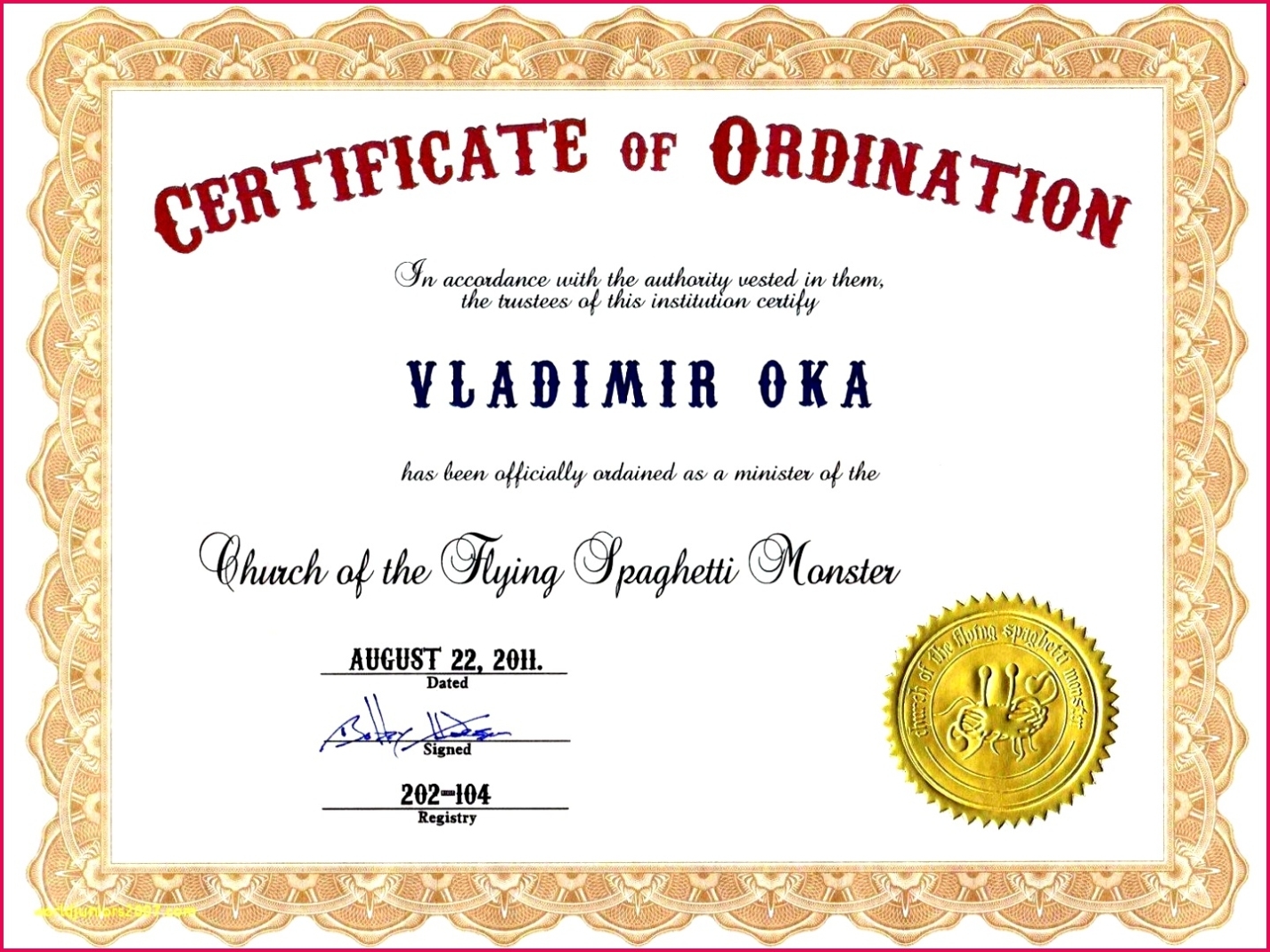 4 Church Ordination Certificates Templates 69541 | Fabtemplatez Inside Certificate Of Ordination Template