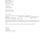 40 Two Weeks Notice Letters &amp; Resignation Letter Templates for Two Week Notice Template Word