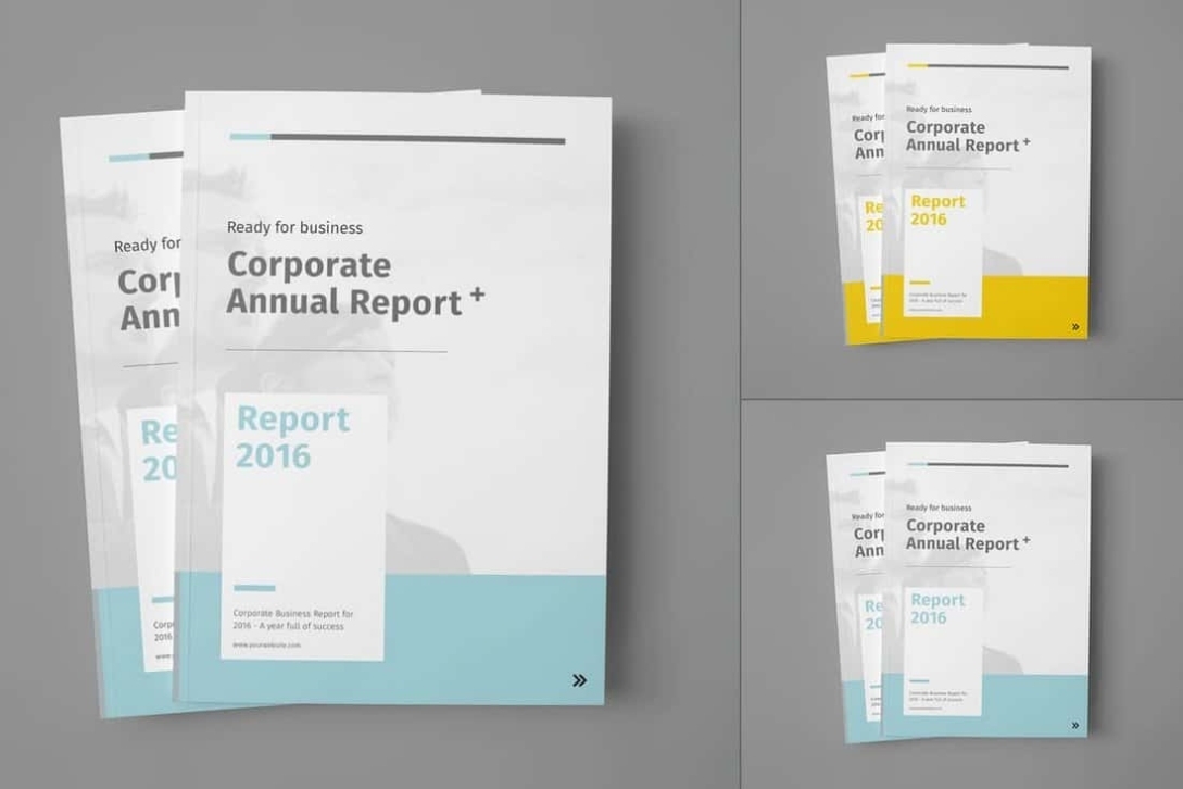 50+ Annual Report Templates (Word & Indesign) 2021 | Design Shack In Annual Report Template Word
