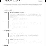 50+ Free Ms Word Resume &amp; Cv Templates To Download In 2021 in Blank Resume Templates For Microsoft Word