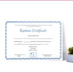 6 Baptism Certificate Templates Word 64746 | Fabtemplatez regarding Baptism Certificate Template Word
