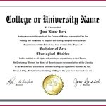 7 University Graduation Certificate Template 88587 | Fabtemplatez in University Graduation Certificate Template