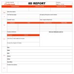 8D Report Format Template - Professional Templates | Professional Templates with 8D Report Template