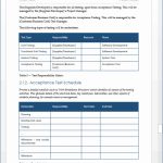 Acceptance Test Plan Template - Ms Word | Instant Download for Acceptance Test Report Template