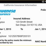 Auto Insurance Card Template Free Download Of Auto Insurance Card regarding Car Insurance Card Template Download
