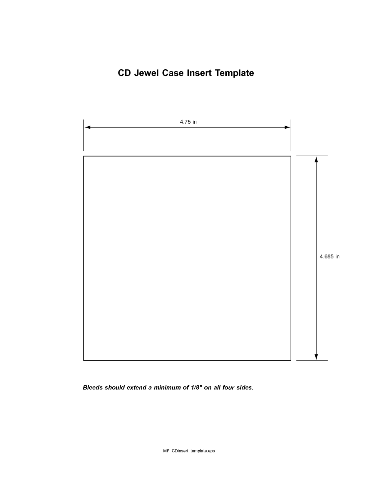 Blank Cd Insert Template | Resume Examples Intended For Blank Cd Template Word