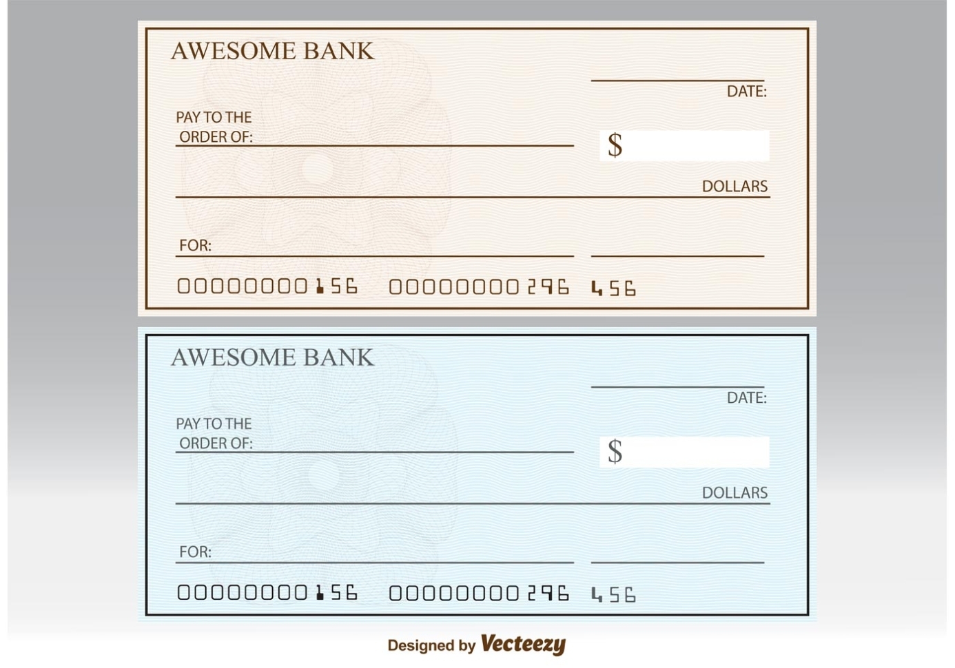 Blank Check Vectors - Download Free Vector Art, Stock Graphics &amp; Images throughout Blank Cheque Template Uk