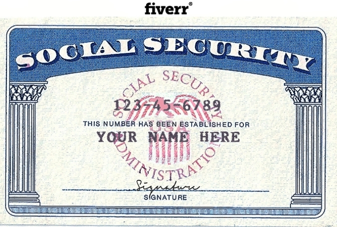 Blank Social Security Card Template - Best Creative Template Ideas With Blank Social Security Card Template