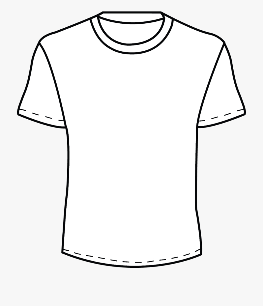 Blank Tshirt Template Png - Mens T Shirt Outline , Transparent Cartoon pertaining to Blank Tee Shirt Template
