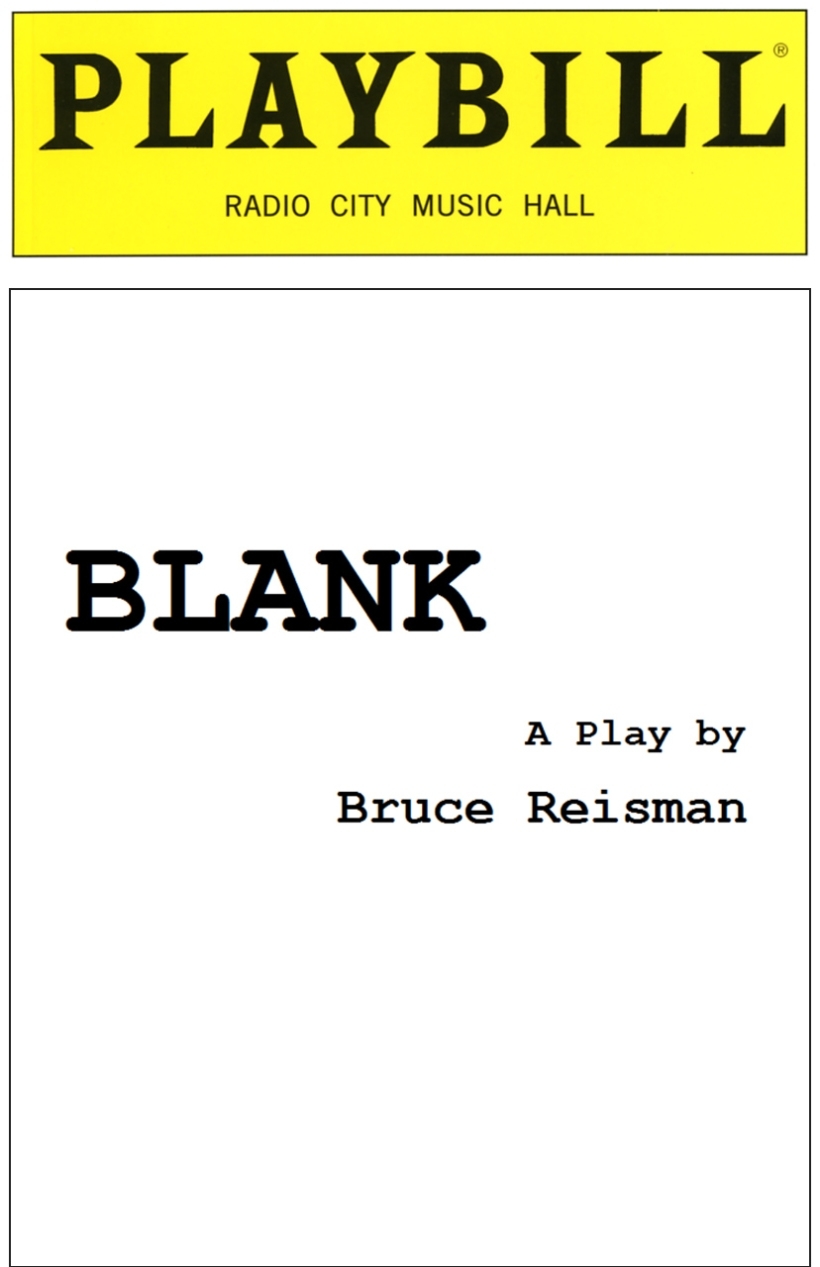 Broadway Clipart Playbill - Pencil And In Color Broadway Clipart Regarding Playbill Template Word