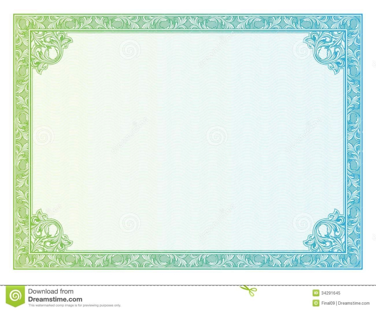 Certificate Border Vector Free At Getdrawings | Free Download Intended For Free Printable Certificate Border Templates