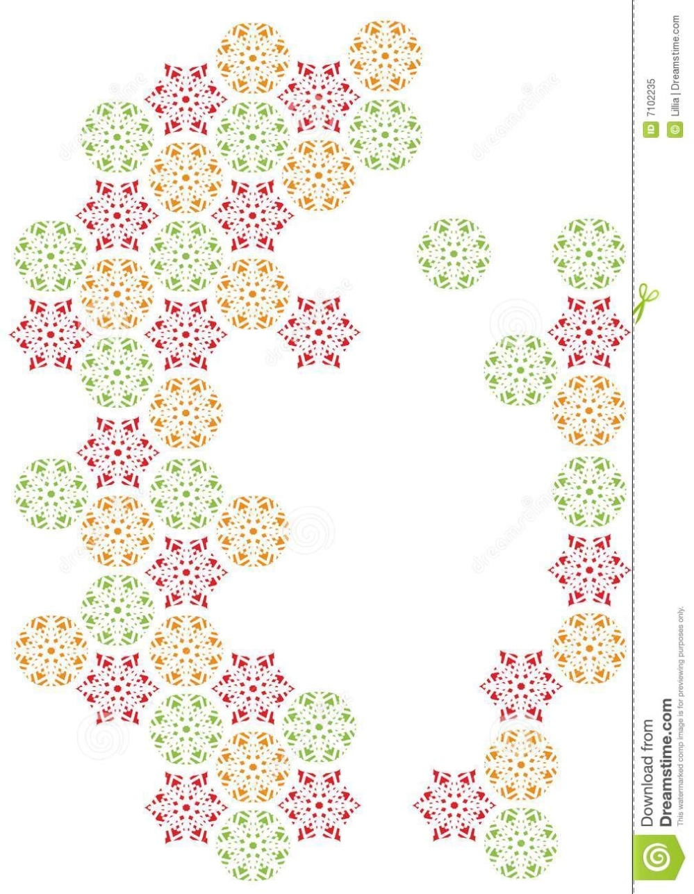 Color Blank With Snowflakes Stock Vector - Illustration Of Decoration, Color: 7102235 inside Blank Snowflake Template