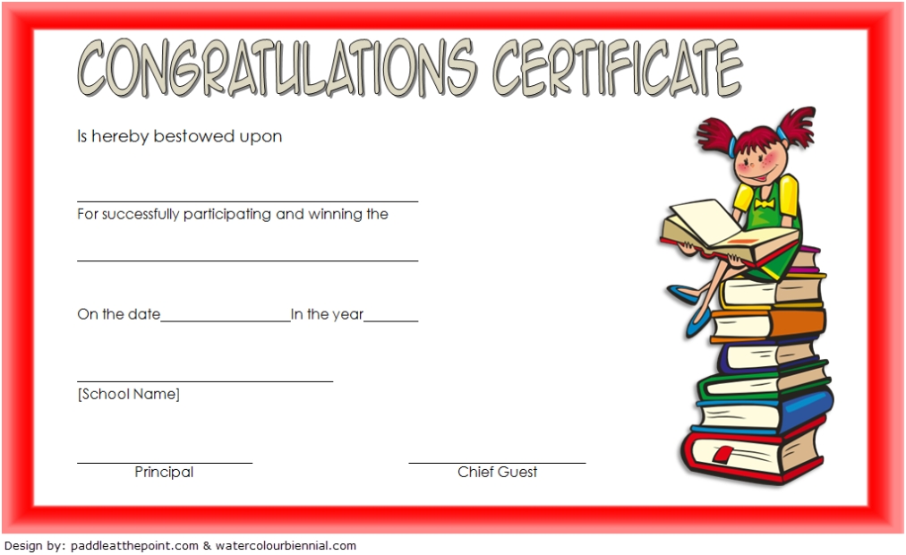 Congratulations Certificate Word Template | Creative Design Templates With Regard To Congratulations Certificate Word Template
