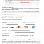 Credit Card Authorization Forms - Free Templates [Download pertaining to Credit Card On File Form Templates