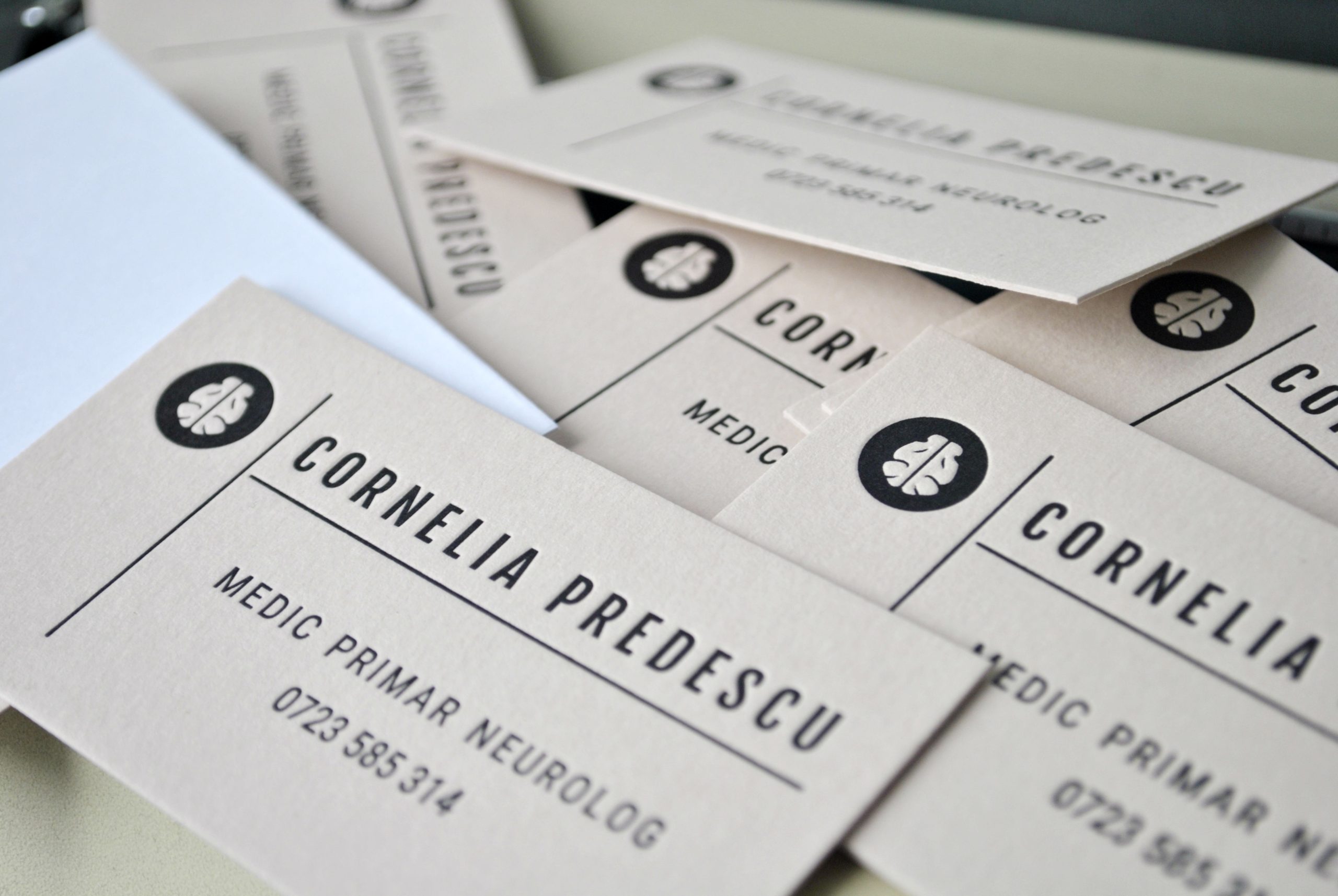 Custom Letterpress Calling Cards, Our Design / Template For Calling Card Free Template
