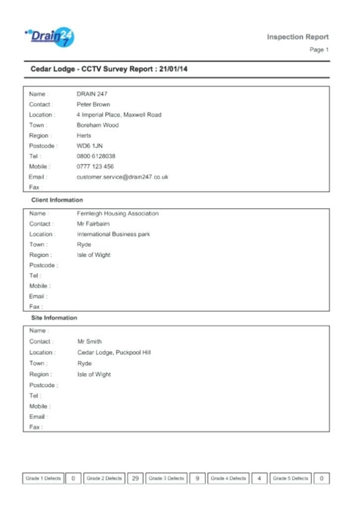 Drainage Report Template - Templates Example | Templates Example Regarding Drainage Report Template