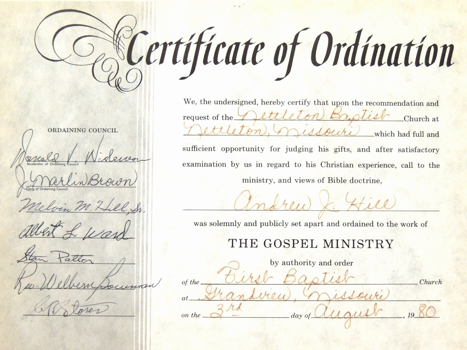 √ 20 Pastor Ordination Certificate Template ™ | Dannybarrantes Template Pertaining To Ordination Certificate Templates