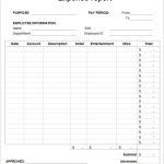 Employee Expense Report Template - 9+ Free Excel, Pdf, Apple Pages with regard to Microsoft Word Expense Report Template