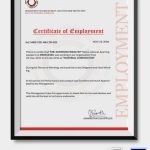 Employment Certificate - 36+ Free Word, Pdf Documents Download! | Free throughout Certificate Of Employment Template