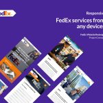 Fedex Web Concept On Behance regarding Fedex Brochure Template