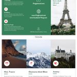 France Tri Fold Travel Brochure for Country Brochure Template