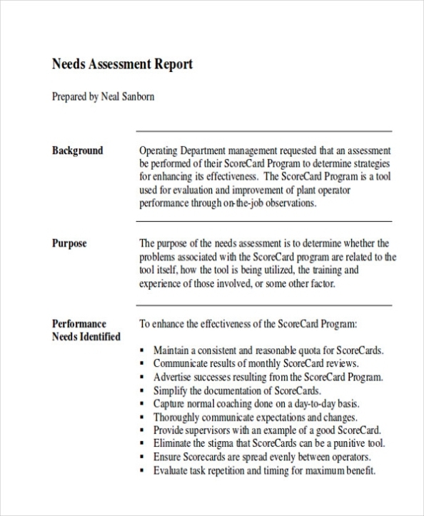 Free 11+ Assessment Report Format Samples In Google Docs | Ms Word Within Website Evaluation Report Template