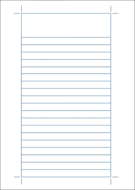 Free 11+ Lined Paper Templates In Pdf | Ms Word For Ruled Paper Template Word