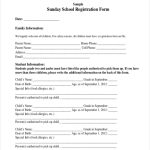 Free 12+ Sample School Registration Forms In Pdf | Word | Excel regarding School Registration Form Template Word