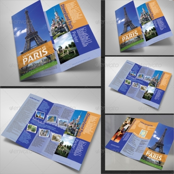 Free 18+ Tourist Brochure Templates In Psd | Eps | Indesign In Travel Guide Brochure Template