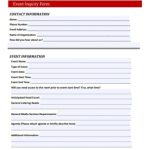 Free 50+ Inquiry Forms In Pdf | Ms Word (Doc.) within Enquiry Form Template Word