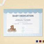Free 8+ Sample Printable Baby Dedication Certificate Templates In Pdf | Psd | Eps inside Baby Dedication Certificate Template