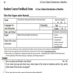 Free 8+ Sample Student Feedback Forms In Ms Word pertaining to Student Feedback Form Template Word