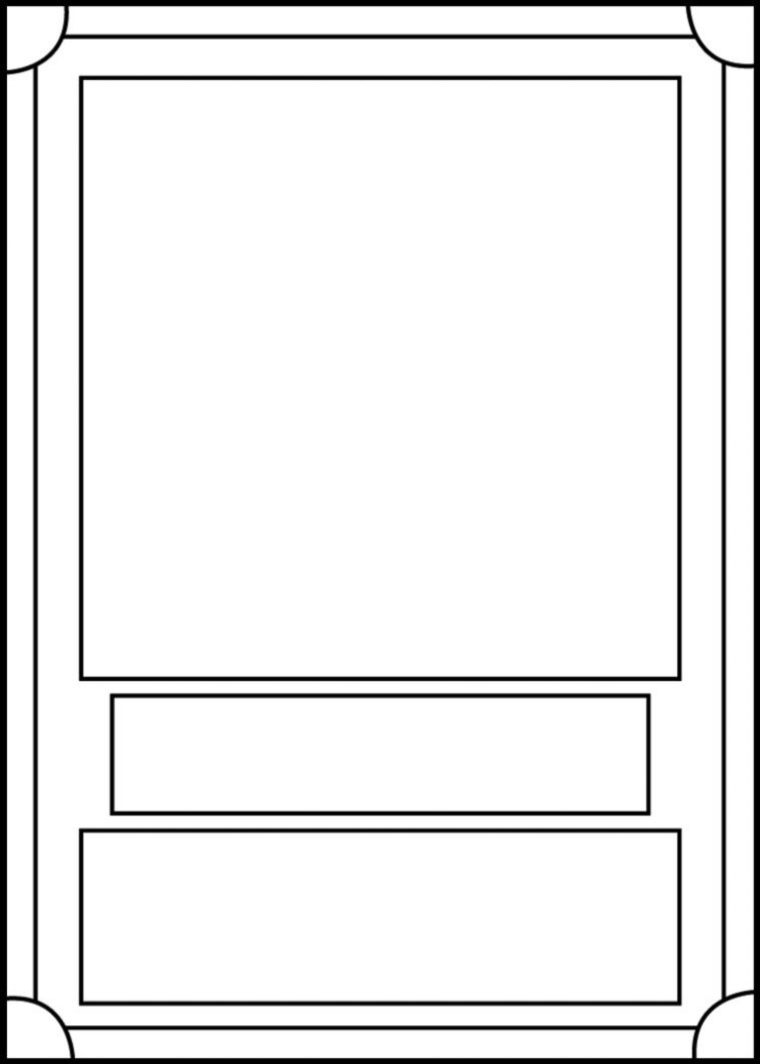 Free Blank Trading Card Template Emetonlineblog | Qualads Inside Free Trading Card Template Download