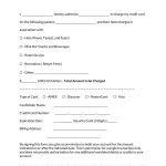 Free Credit Card Authorization Form Templates [Word - Pdf] inside Credit Card Authorization Form Template Word