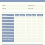 Free Custom Printable High School Report Card Templates | Canva with regard to High School Report Card Template