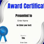 Free Editable Certificate Template | Customize Online &amp; Print At Home with Participation Certificate Templates Free Download