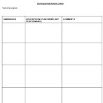 Free Editable Rubric Template (Word, Pdf) - Excel Tmp with Blank Rubric Template