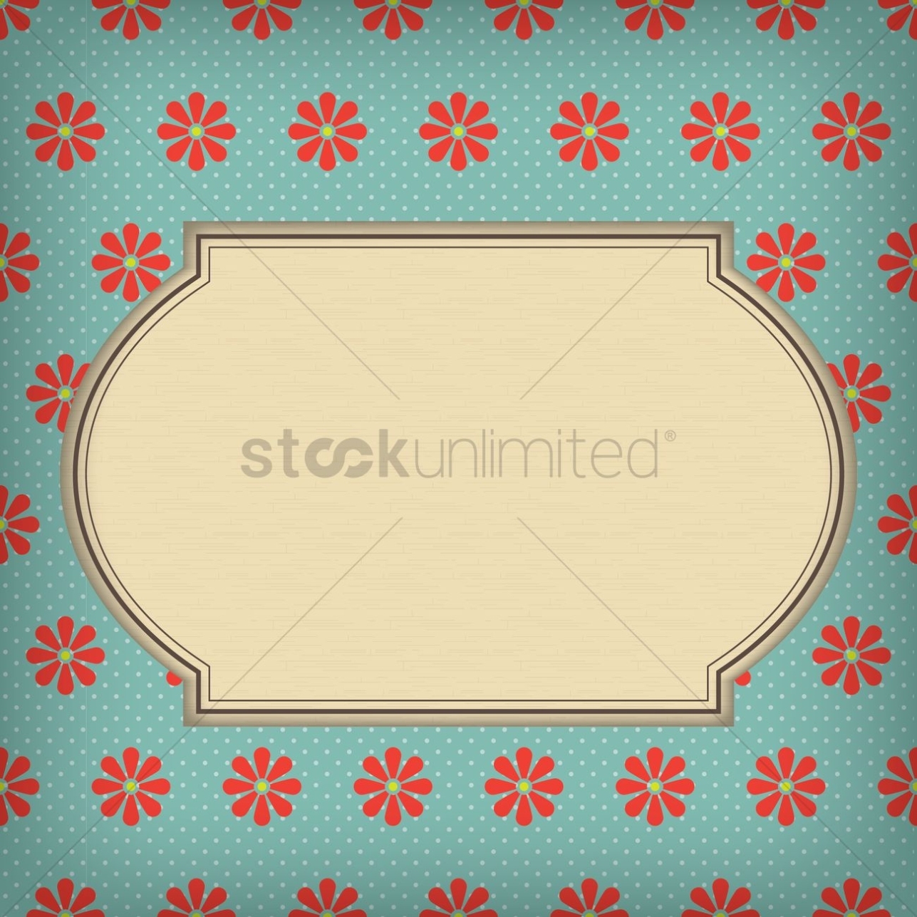 Free Greeting Card Template Design Vector Image - 1625293 | Stockunlimited Pertaining To Greeting Card Layout Templates
