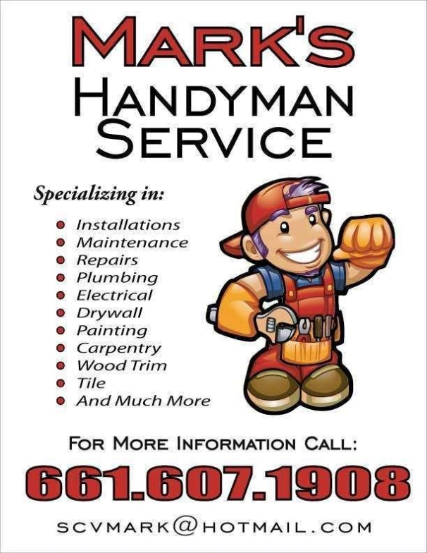 Free Handyman Flyer Templates - Cards Design Templates In Advertising Card Template