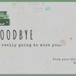 Free, Printable Farewell Card Templates To Personalize Online | Canva inside Goodbye Card Template